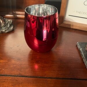 Red Metallic Tumbler